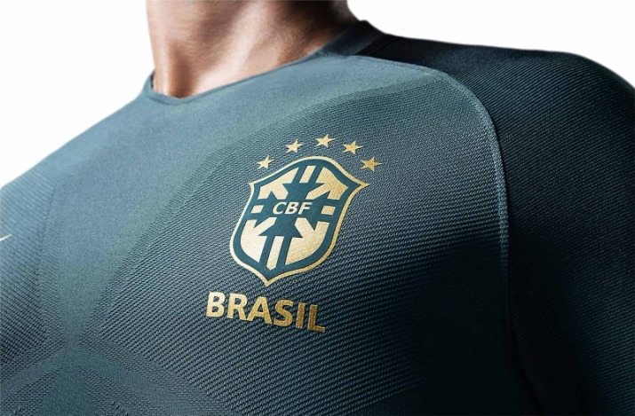 brazilië thuis voetbal tenue